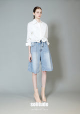 White Floral Applique Blouse