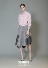 Pink Hand-Beaded Woven Shirt
