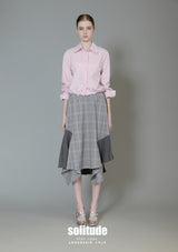Pink Hand-Beaded Woven Shirt