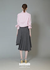 Pink Hand-Beaded Woven Shirt