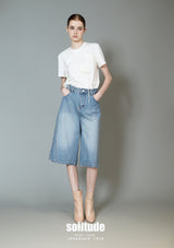 White Origami Patchwork Tee