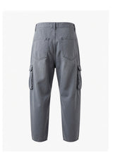 Navy Double-Waistband Army Pants