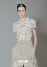 Khaki Double-Waistband Army Pants