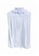 Striped Sleeveless Woven Top