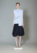 Striped Sleeveless Woven Top
