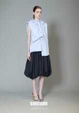 Striped Sleeveless Woven Top