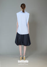 Striped Sleeveless Woven Top