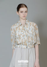 Inkjet Printed Short Sleeve Short