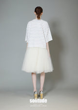 Off-White Gauze Skirt