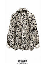 Leopard-Print Zip-Up Jacket