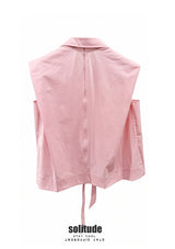 Pink Bow-Tied Tank Top