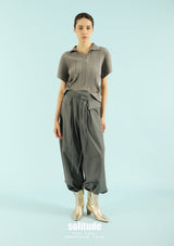 Grey Pockets Pants