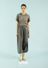 Grey Pockets Pants