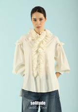 Off-White Ruffles British Shirt