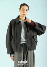 Charcoal Boy-Friend Jacket