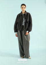 Charcoal Boy-Friend Jacket