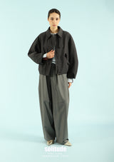 Charcoal Boy-Friend Jacket