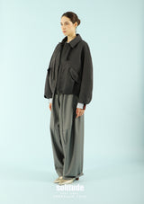 Charcoal Boy-Friend Jacket