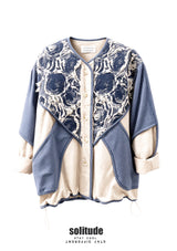 Oversized Patchwork Jacket