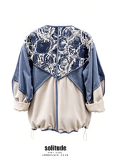 Oversized Patchwork Jacket
