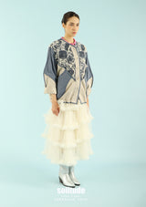 Oversized Patchwork Jacket