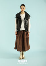 Doubled-Breasted Faux Vest