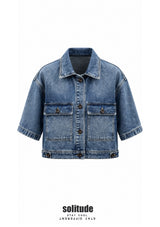 Short Sleeve Denim Jacket