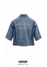 Short Sleeve Denim Jacket