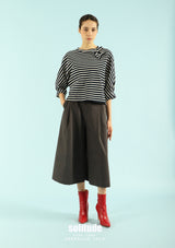 Charcoal Woven Short Pants