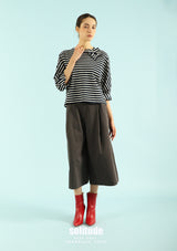 Charcoal Woven Short Pants