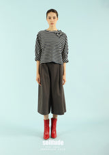 Charcoal Woven Short Pants