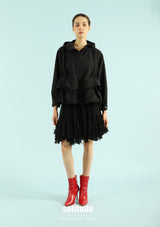 Black Short Tulle Skirt