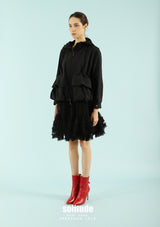 Black Short Tulle Skirt