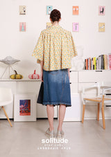 Yellow Floral Printed Shirt