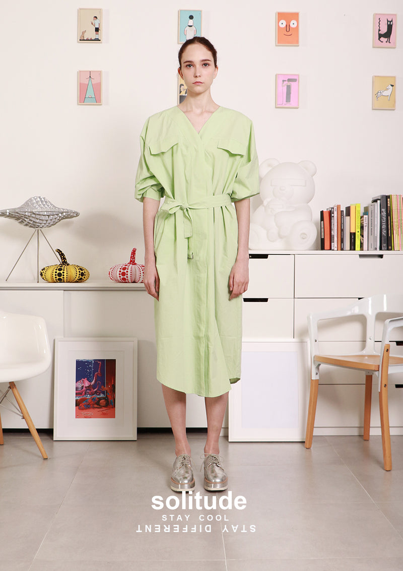 Neon Pockets Dress