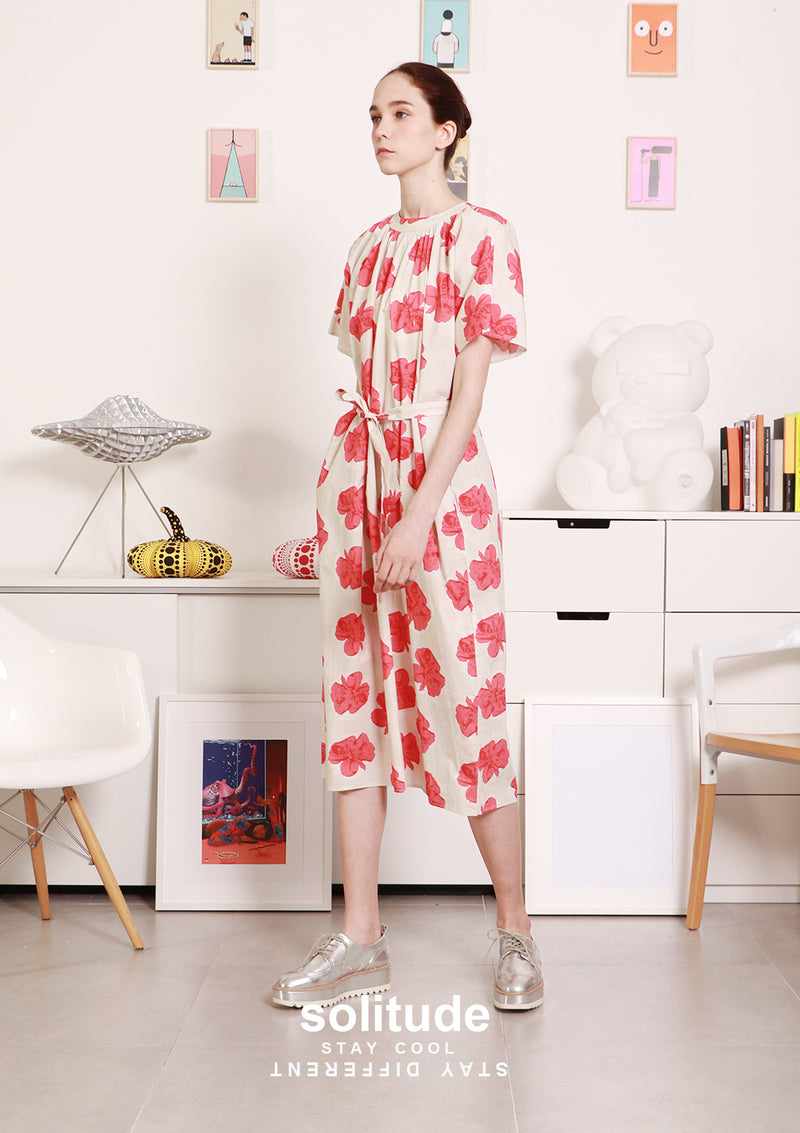 Watercolor Painted Dress