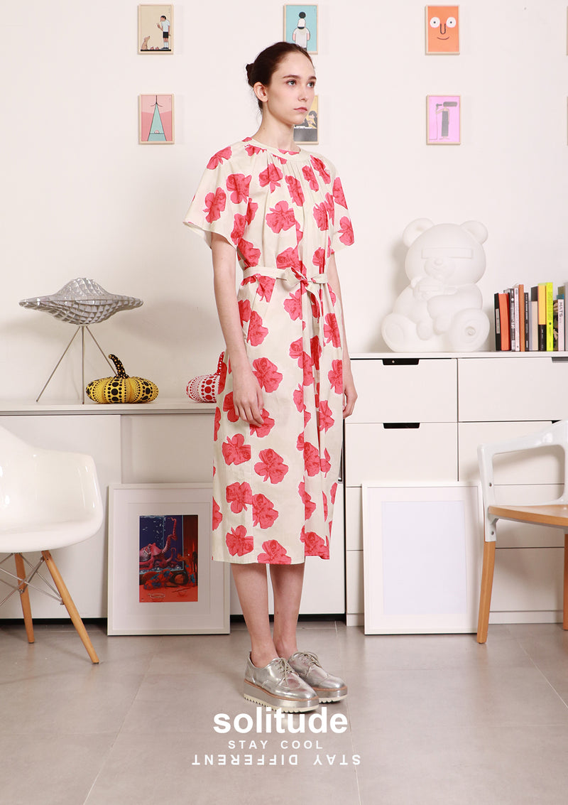 Watercolor Painted Dress
