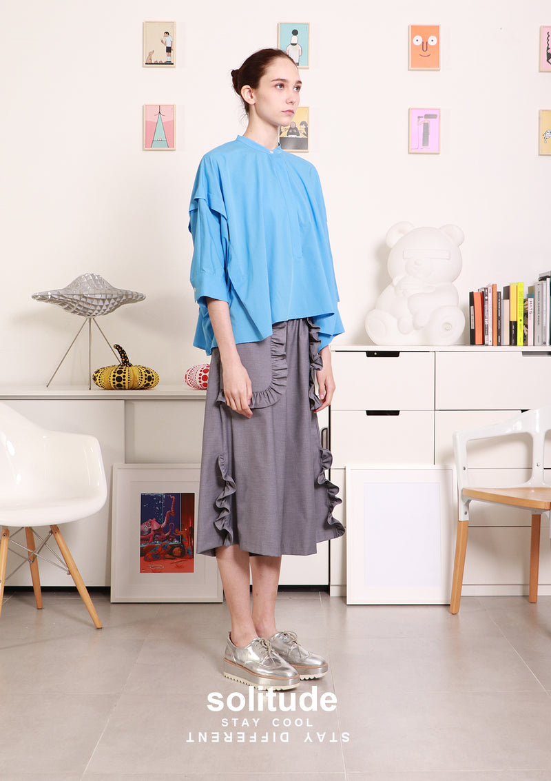 Sky Blue Woven Shirt