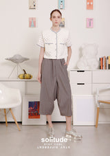 Eyelet Short Sleeves Jacket