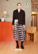 Black Asymmetric Suit Jacket