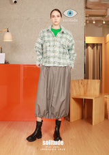 Checkered Over-sized Jacket