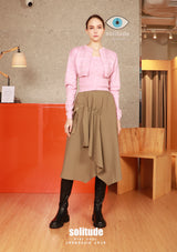 Pink Cardigan with Tube Top Set