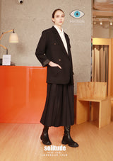 Dark Grey Army Pocket Drop Shoulder Jacket
