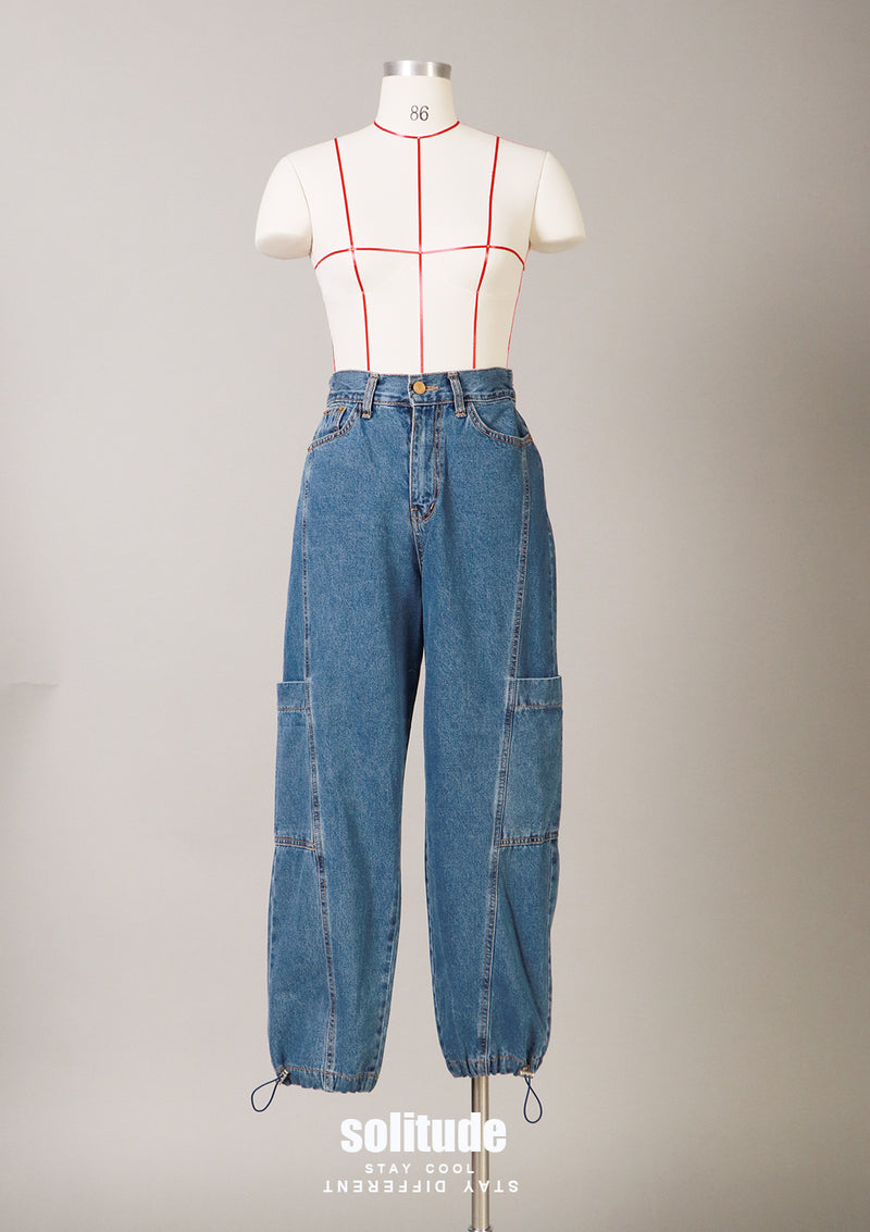 Draw String Jeans