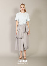 Grey Ruff Skirt