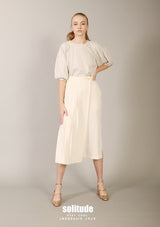 Off-White Pleated Pantskirt