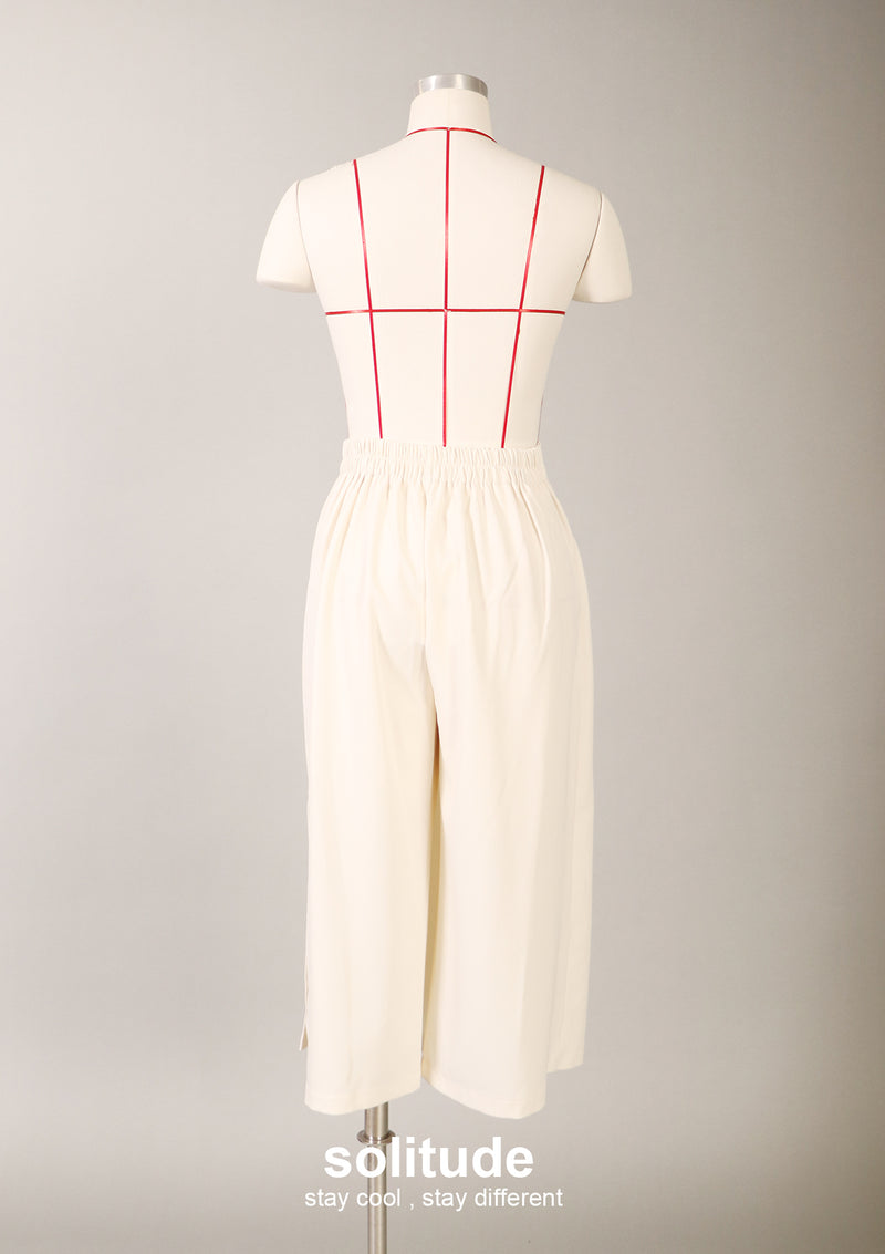 Off-White Pleated Pantskirt