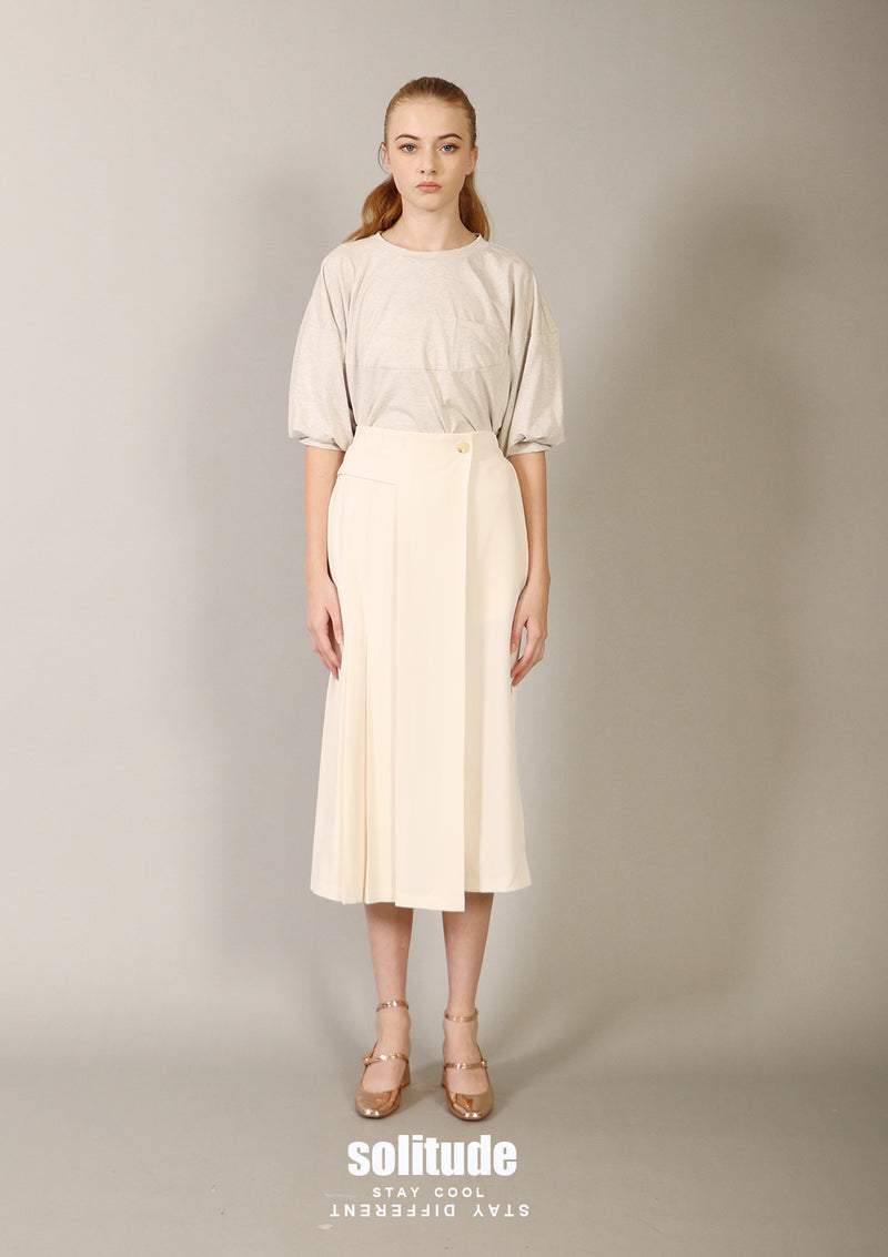 Off-White Pleated Pantskirt