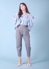Grey Checkered Trousers