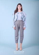 Grey Checkered Trousers